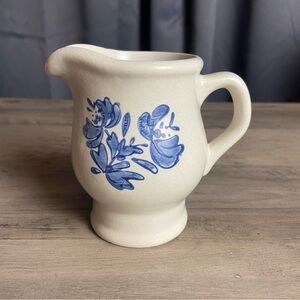 Pfaltzgraff‎ Yorktowne creamer, a vintage stoneware piece